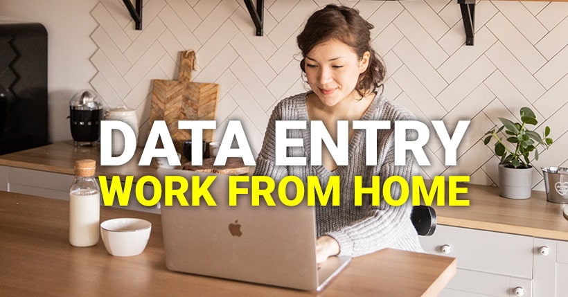 data entry work from home