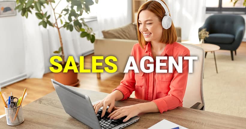 online sales agent