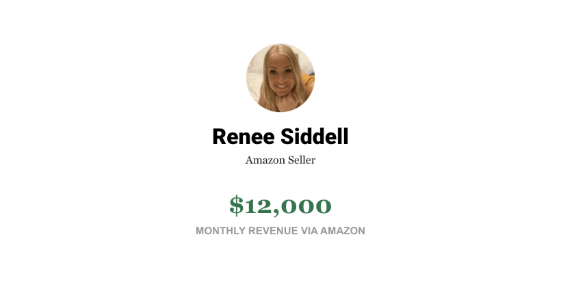 Her Part-Time Amazon Business = $1800/Month Profit