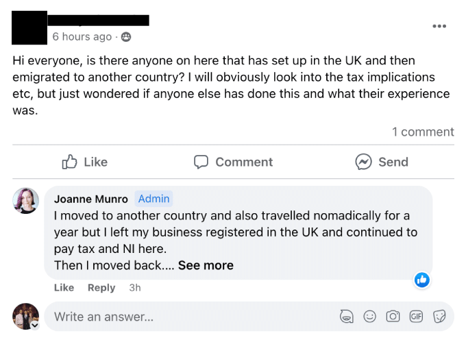 va handbook review joanne munro facebook comment
