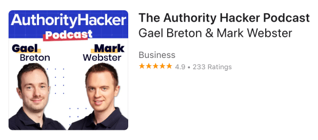 authority hacker review Gael and Mark podcast