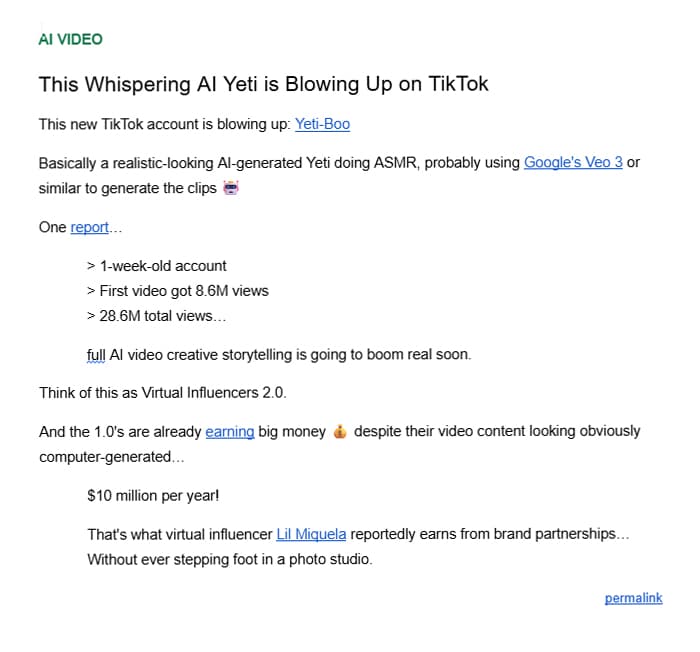 Preview screenshot of 3rd business idea